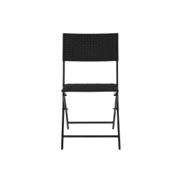 Mesa DKD Home Decor Negro 58 x 71.5 x 58 cm Set de 3