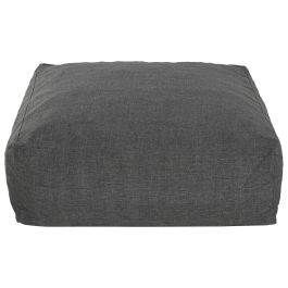 Puff Home ESPRIT Gris 87 x 87 x 32 cm