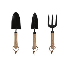 Kit de herramientas de jardinería Home ESPRIT 3 Piezas Marrón Negro Acero Precio: 46.95000013. SKU: B1AQP8N9NJ