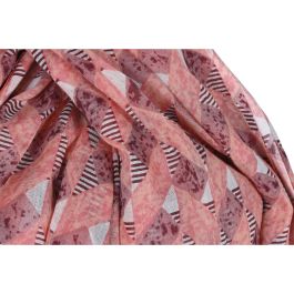 Pañuelo Home ESPRIT Marrón Turquesa Coral (3 Unidades)