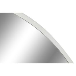 Espejo de pared Home ESPRIT Blanco Metal Espejo Moderno 100 x 2 x 100 cm