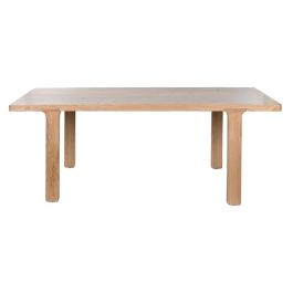 Mesa de Comedor Home ESPRIT Natural Roble 210,5 x 101 x 77 cm