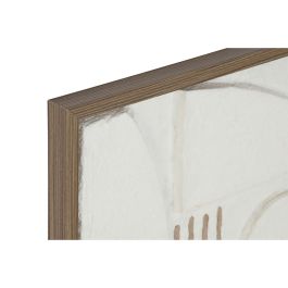 Cuadro Urban DKD Home Decor Blanco Natural 3 x 60 x 40 cm (4 Unidades)