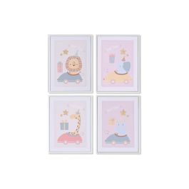 Cuadro Baby DKD Home Decor Multicolor 2.5 x 40 x 30 cm (12 Unidades)