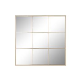 Espejo de pared Home ESPRIT Beige Ventana Scandi 90 x 2 x 90 cm