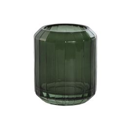 Vaso DKD Home Decor Verde 8 x 10 x 8 cm (2 Unidades)