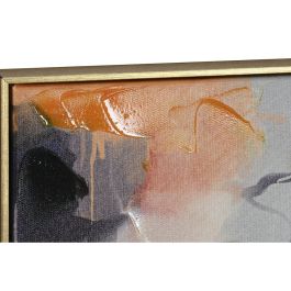 Cuadro Home ESPRIT Abstracto Moderno 80 x 3,5 x 80 cm (2 Unidades)