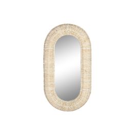 Espejo de pared Home ESPRIT Natural Fibra 68 x 7,5 x 128 cm Precio: 146.95000001. SKU: B18SV3HEBQ