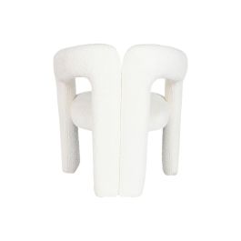 Silla Moderno DKD Home Decor Blanco 67 x 77 x 67 cm Silla Moderno DKD Home Decor Blanco 67 x 77 x 67 cm