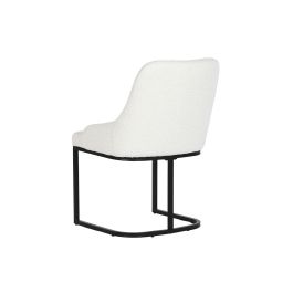 Silla Moderno DKD Home Decor Blanco Negro 61 x 82.5 x 54 cm