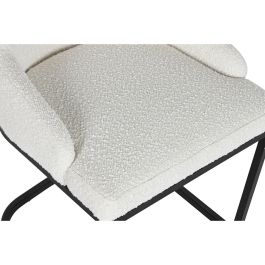 Silla Moderno DKD Home Decor Blanco Negro 61 x 82.5 x 54 cm