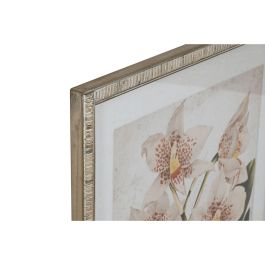 Cuadro Home ESPRIT Tropical Orquídea 50 x 2,5 x 70 cm (2 Unidades)