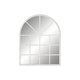 Espejo de pared Home ESPRIT Blanco Abeto Espejo Neoclásico Ventana 150 x 3,5 x 186 cm
