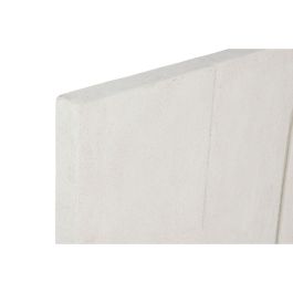 Decoración de Pared Home ESPRIT Blanco Moderno Decapé 80 x 6 x 80 cm (2 Unidades)