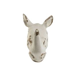 Decoración de Pared Home ESPRIT Blanco Rinoceronte Decapé 18 x 37 x 27 cm Precio: 52.95000051. SKU: B15YS2SVMY