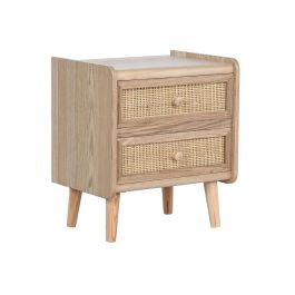 Mesita De Noche Balines DKD Home Decor Natural 30 x 48 x 40 cm