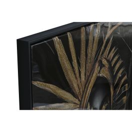 Cuadro Moderno DKD Home Decor Negro Dorado 3.5 x 120 x 80 cm (2 Unidades)