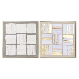 Cuadro Home ESPRIT Abstracto Moderno 102,3 x 4,5 x 102,3 cm (2 Unidades) Precio: 234.95000034. SKU: B13MCF2F2C