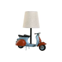 Lámpara de mesa Home ESPRIT Azul Naranja Lino Metal 31 x 15 x 34 cm Precio: 33.94999971. SKU: B1HWXGSMGN