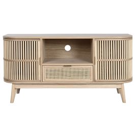 Mueble Tv Scandi DKD Home Decor Natural Dorado 40 x 60 x 120 cm