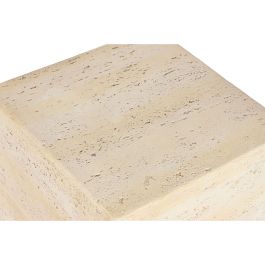 Mesita Auxiliar Home ESPRIT Beige Magnesio 40 x 40 x 40 cm