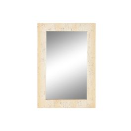 Espejo de pared Home ESPRIT Beige Magnesio Mármol Moderno 61,6 x 4 x 92 cm