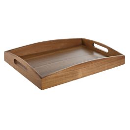 Bandeja Basicos DKD Home Decor Natural 25.5 x 5.5 x 39.5 cm