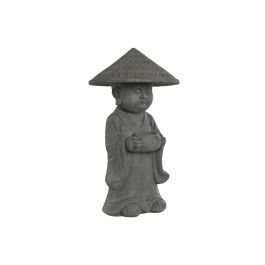 Figura Decorativa Home ESPRIT Gris Monje Oriental 30 x 30 x 53 cm Precio: 60.95000021. SKU: B1E2C7MXV4