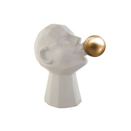 Figura Moderno DKD Home Decor Blanco Dorado 18 x 30 x 29 cm Precio: 32.064999346600004. SKU: B1JF6HN7HV