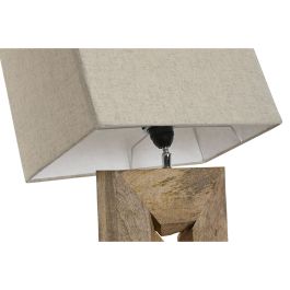 Lampara Sobremesa Balines DKD Home Decor Natural Beige 20 x 75 x 40 cm