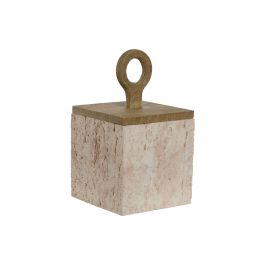 Caja-Joyero Home ESPRIT Beige Resina 12 x 12 x 21 cm Precio: 23.94999948. SKU: B19GR34P4P