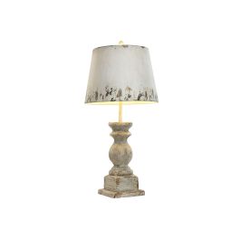 Lámpara de mesa Home ESPRIT Blanco Metal Abeto 50 W 220 V 40 x 40 x 83 cm