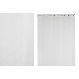 Cortina Urban DKD Home Decor Blanco 260 x 140 cm