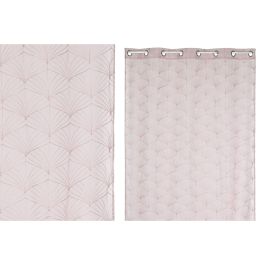 Cortina Urban DKD Home Decor Rosa Palo 260 x 140 cm