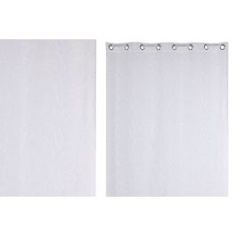 Cortina Urban DKD Home Decor Blanco 260 x 140 cm