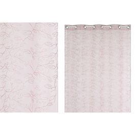 Cortina Urban DKD Home Decor Rosa Palo 260 x 140 cm