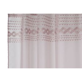 Cortina Boho DKD Home Decor Rosa Palo 260 x 140 cm