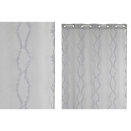 Cortina Urban DKD Home Decor Gris Claro 260 x 140 cm