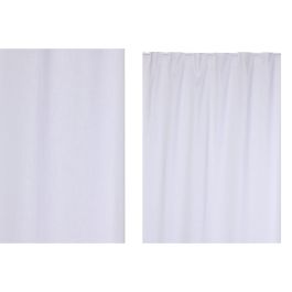 Cortina Cottage DKD Home Decor Blanco Roto 260 x 140 cm