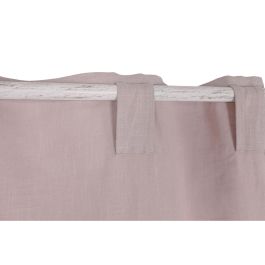 Cortina Cottage DKD Home Decor Rosa Palo 260 x 140 cm