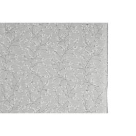 Cortina Romantico DKD Home Decor Gris Claro 260 x 140 cm