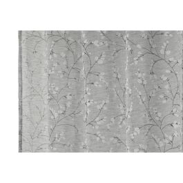 Cortina Romantico DKD Home Decor Gris Claro 260 x 140 cm