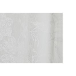 Cortina Romantico DKD Home Decor Blanco 260 x 140 cm