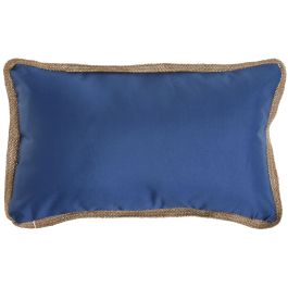 Cojin Terraza Y Jardin DKD Home Decor Azul Blanco 30 x 50 cm