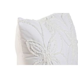 Cojin Boho DKD Home Decor Blanco 60 x 60 cm