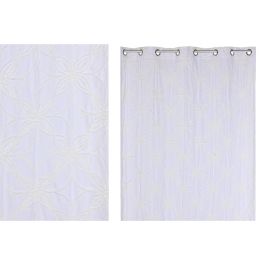 Cortina Boho DKD Home Decor Blanco 260 x 140 cm