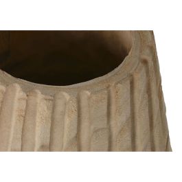 DKD Home Decor Jarron Natural Jarrones 24 Madera Paulownia Natural 32 x 42 x 32 cm