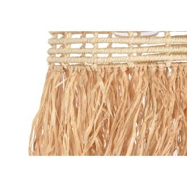 DKD Home Decor Lámpara de Techo Natural Ratán Hecha a Mano 30 x 60 x 30 cm