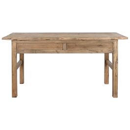 DKD Home Decor Mesa Antik china Natural 75 x 85 x 169 cm 3 Cajones