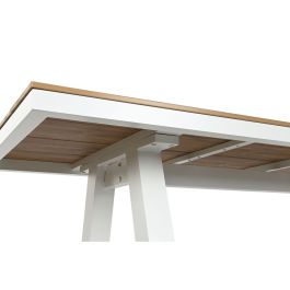Mesa de Comedor Home ESPRIT Blanco Aluminio Poliestireno 230 x 90 x 77 cm